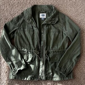 Olive Green Utility Jacket